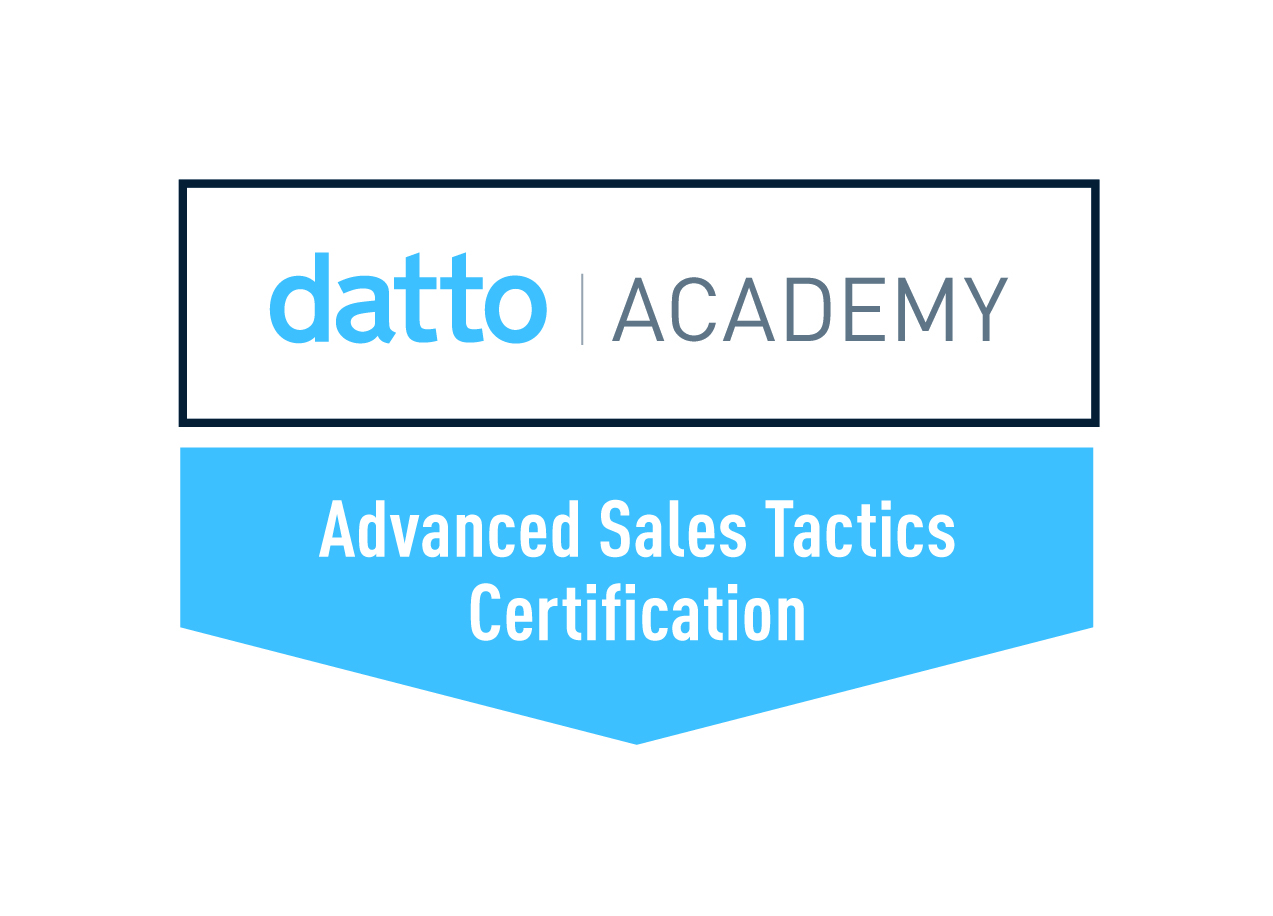 Datto Advanced Sales Tactics Certification